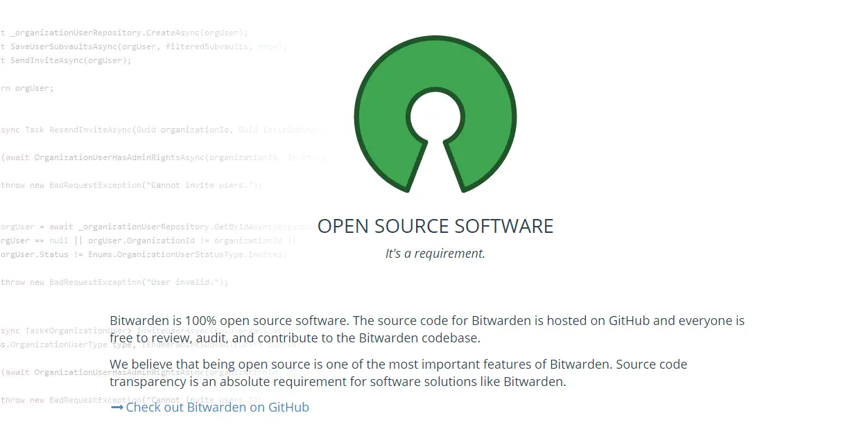 bitwarden-open-source