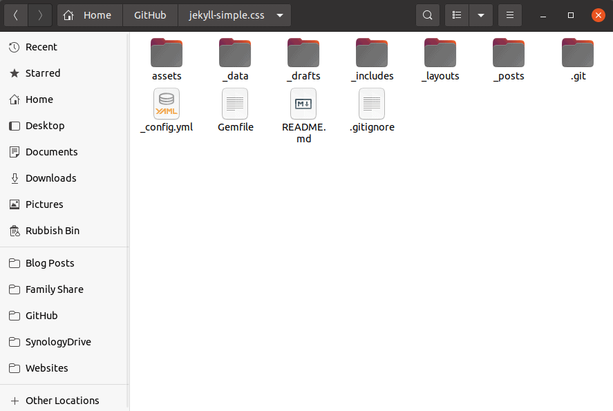 jekyll-github-repo-folder-structure
