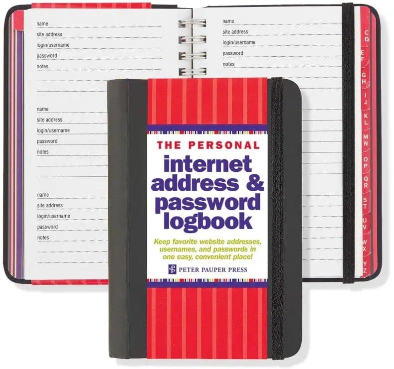 password-logbook