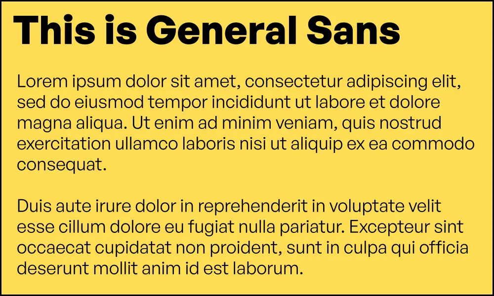 general-sans-example