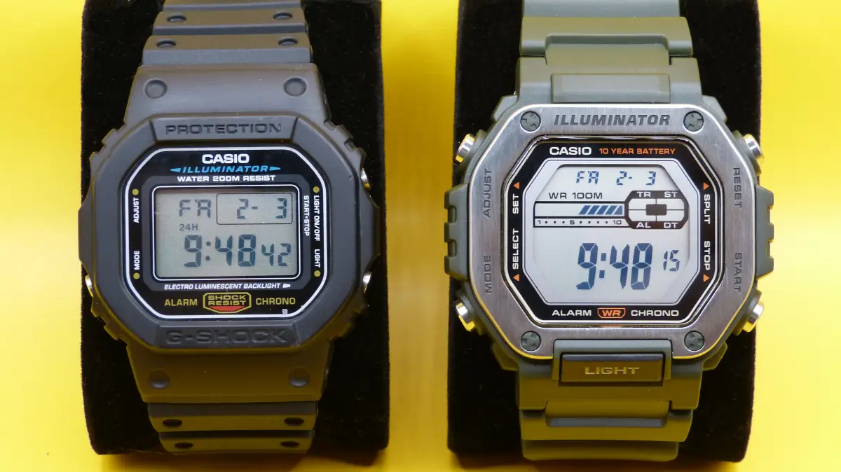 MWD-110H and DW-5600