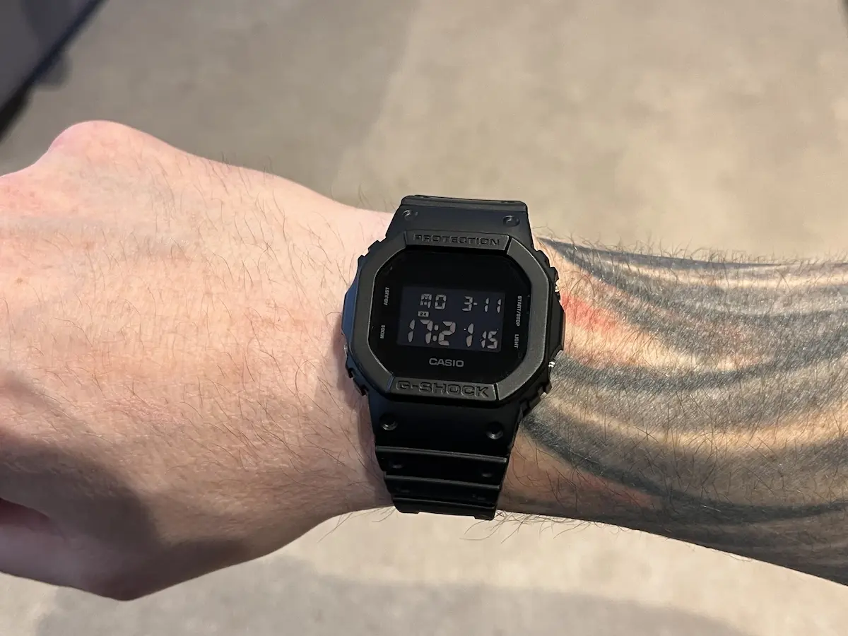 G-SHOCK DW5600-BB