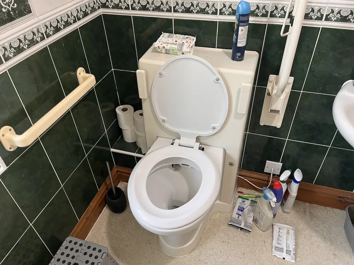 Our disabled toilet