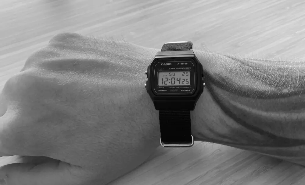 My Casio F-91W