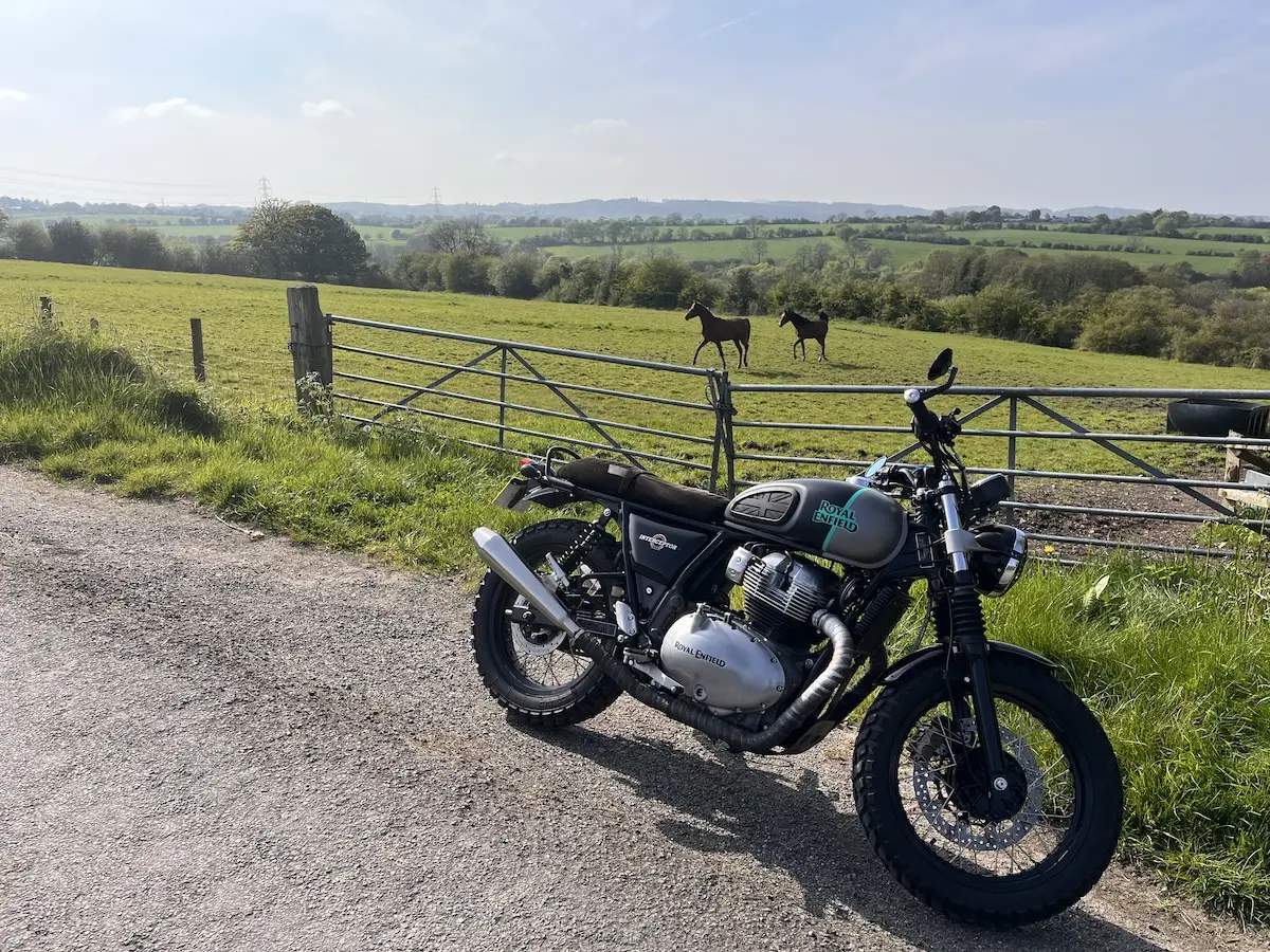 My Royal Enfield in North Wales