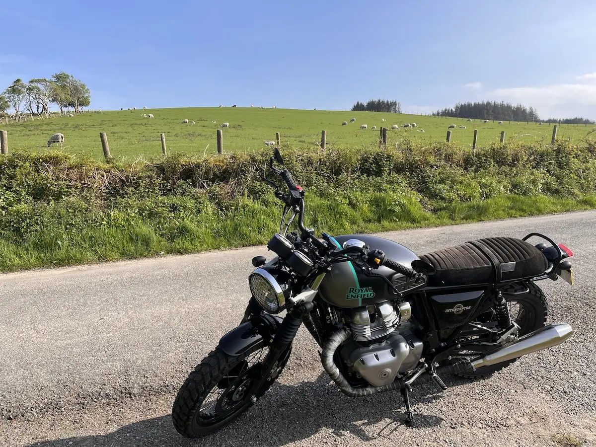 My Royal Enfield in North Wales