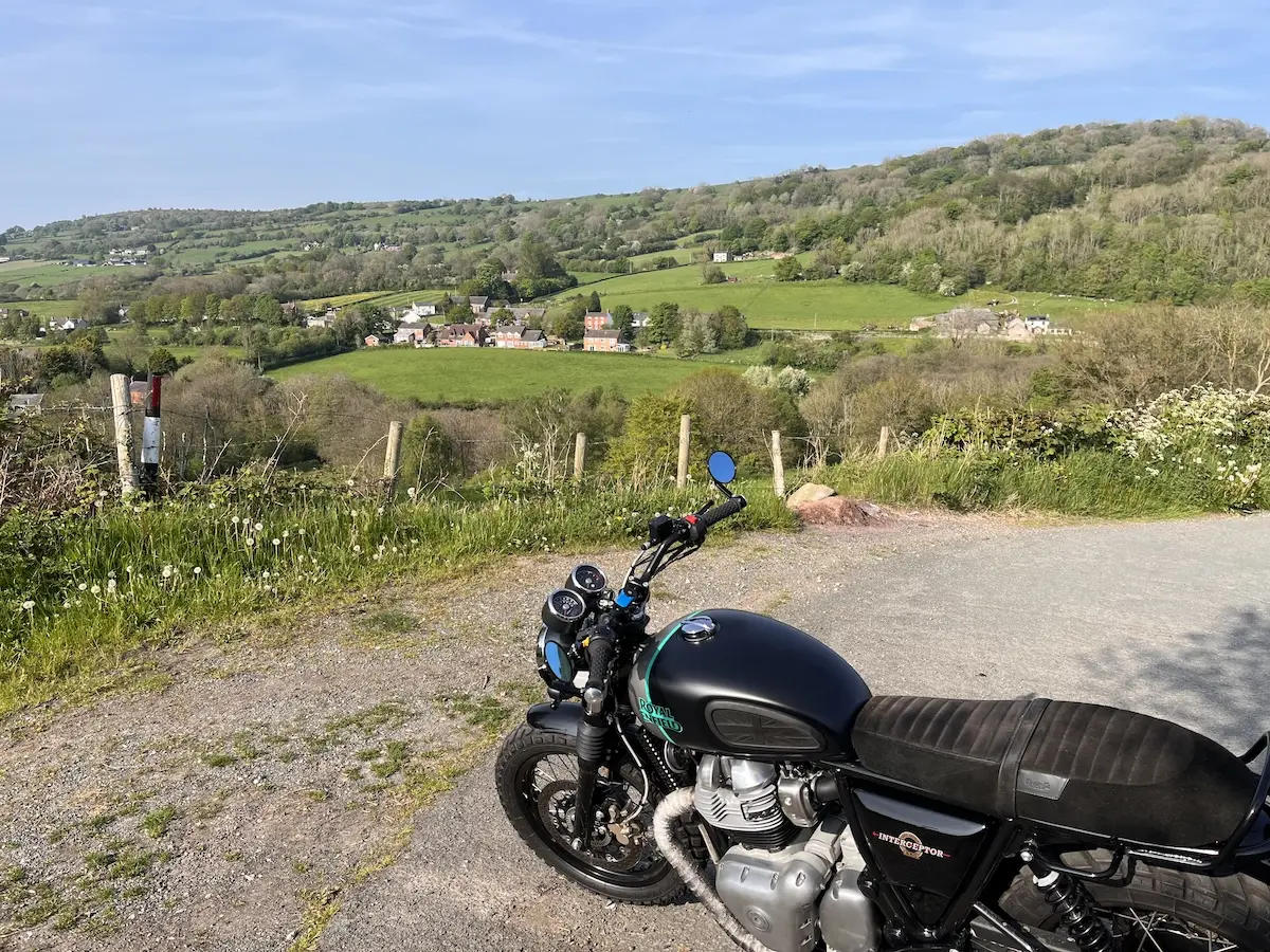 My Royal Enfield in North Wales