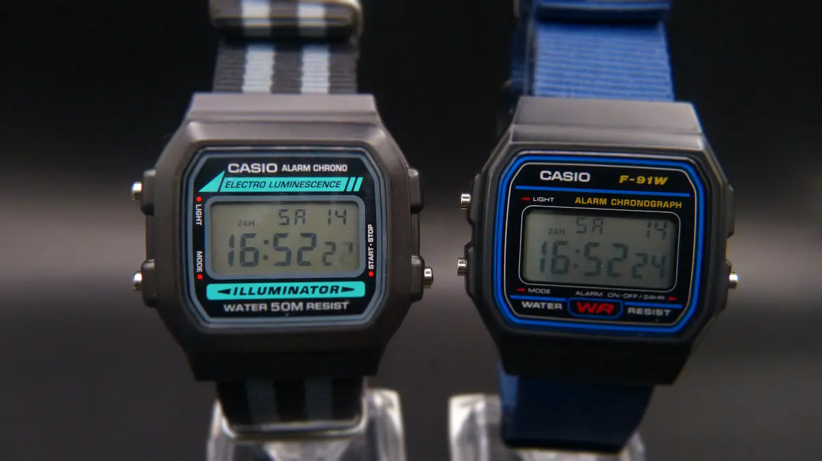 Casio F-91W vs F-94W  Watch before you buy 