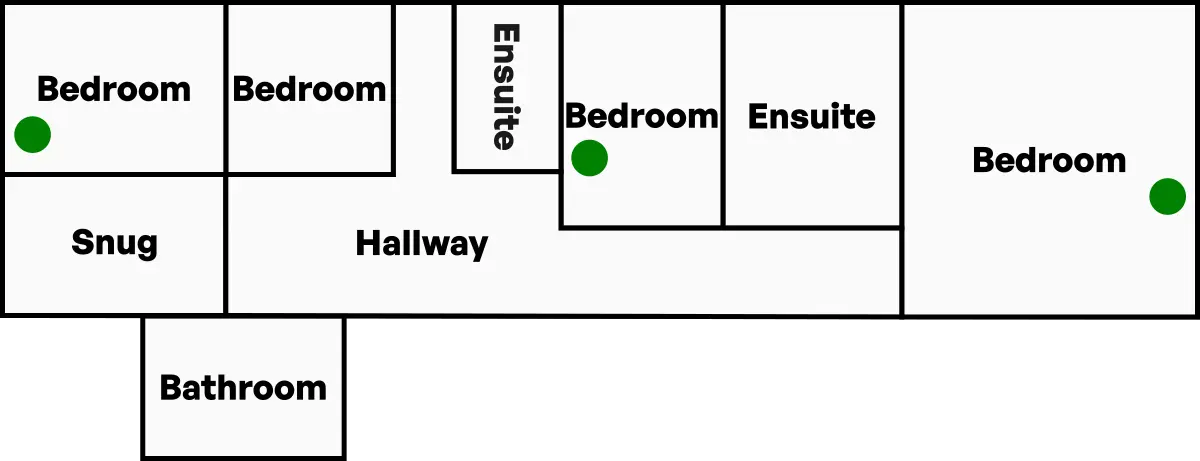 First floor layout