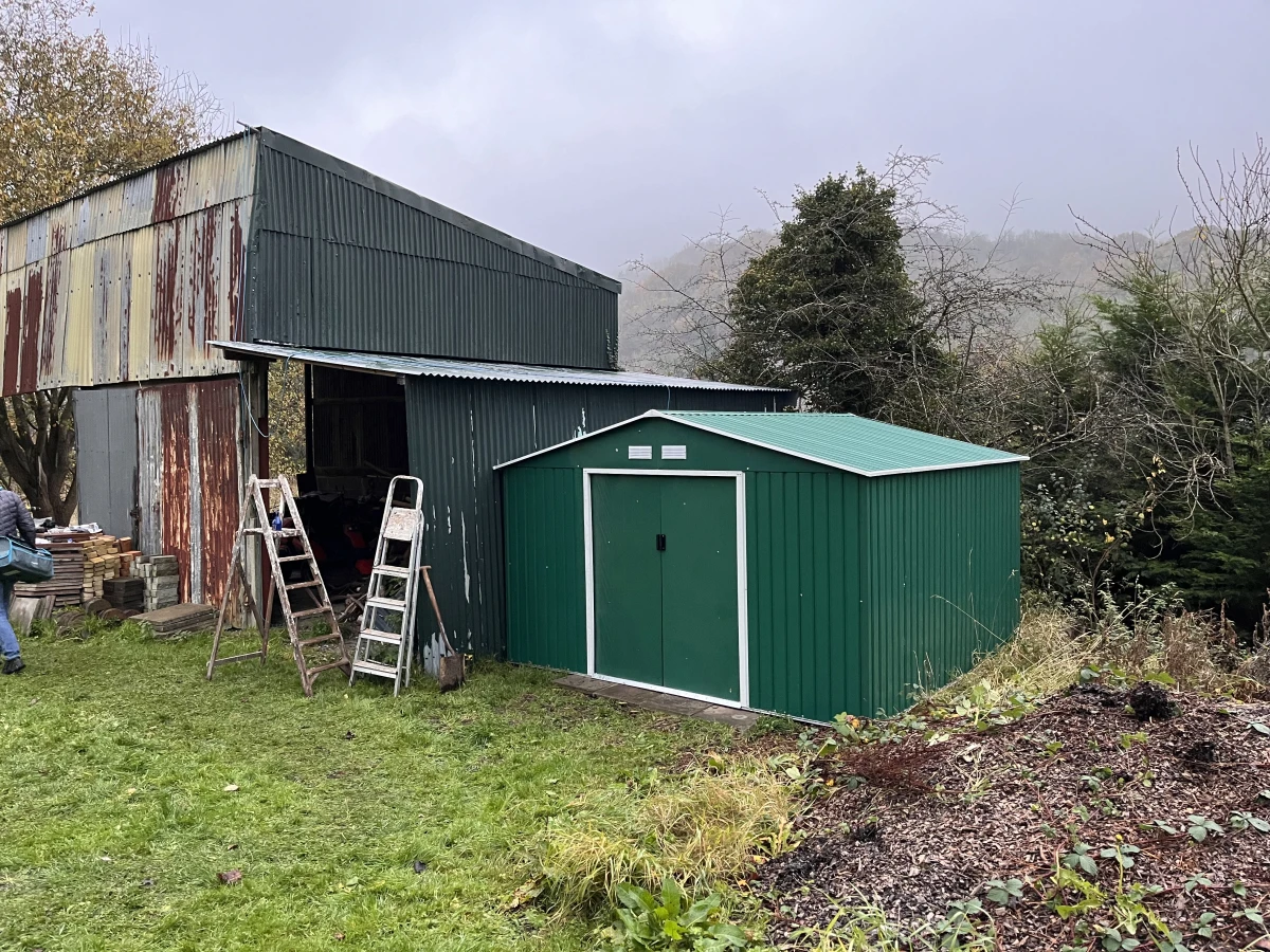 New shed complete