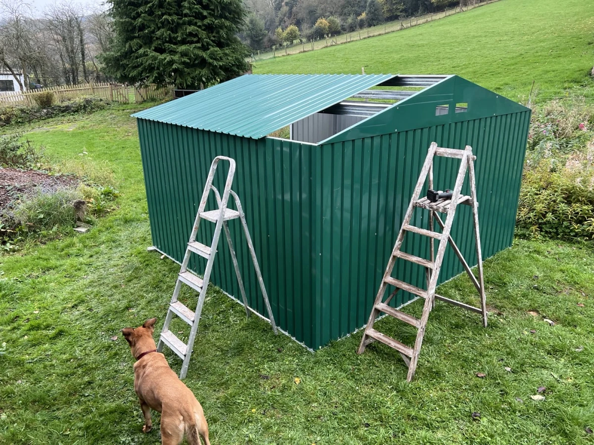 Getting the roof done