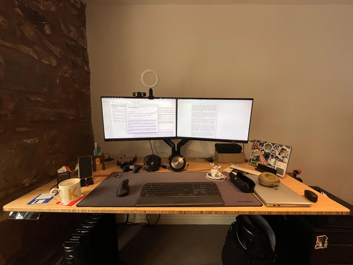 My desk